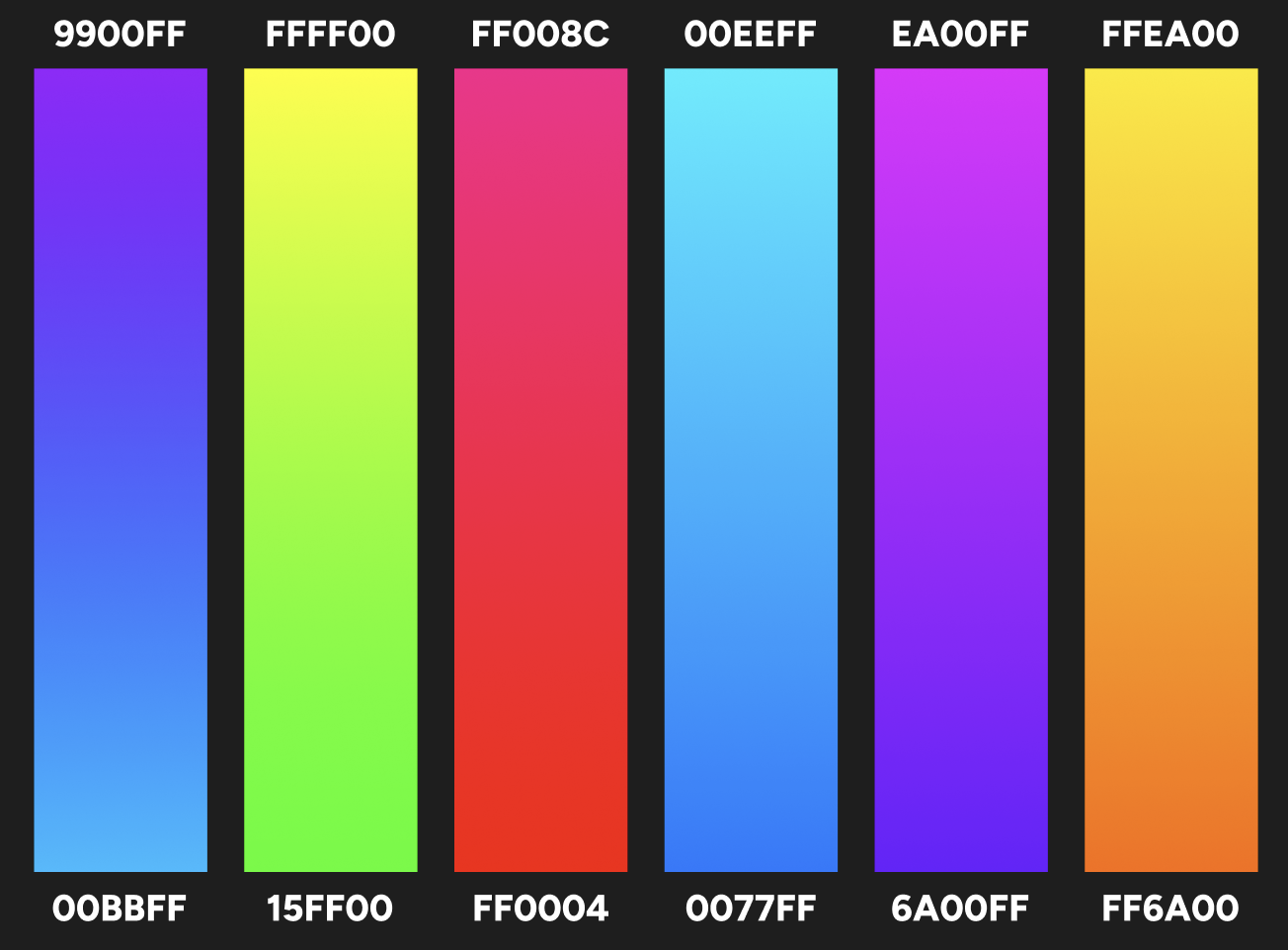Color gradient