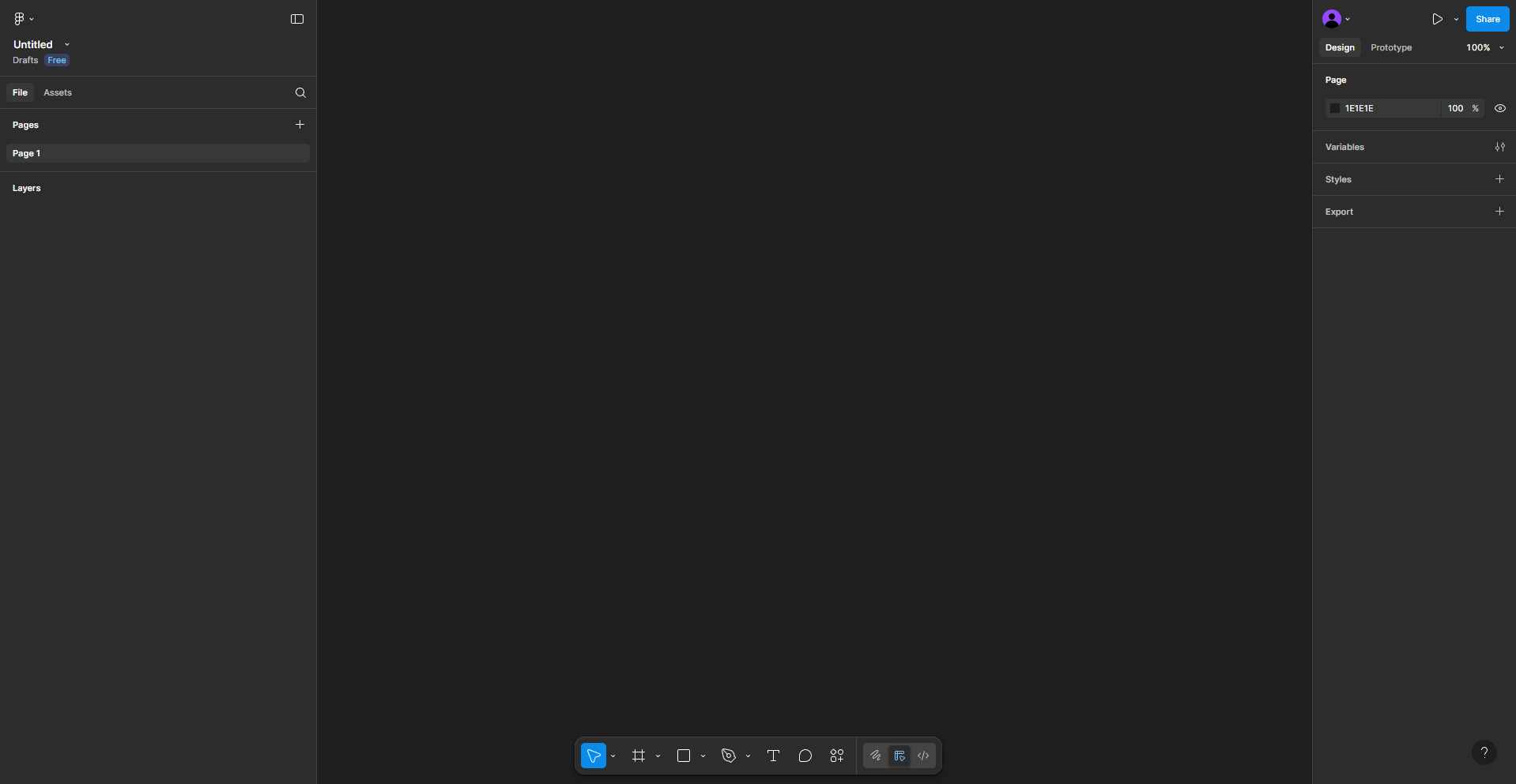 Figma Interface Overview